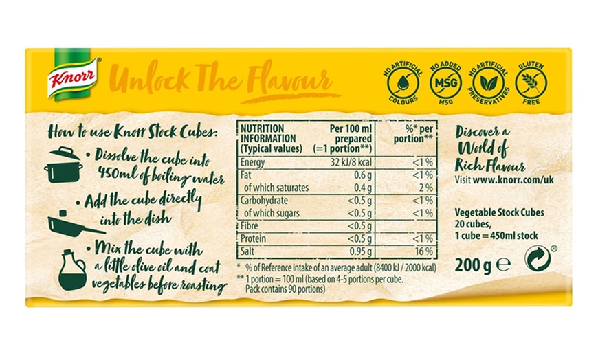 Image 11: 60 Knorr Stock Cubes 200g