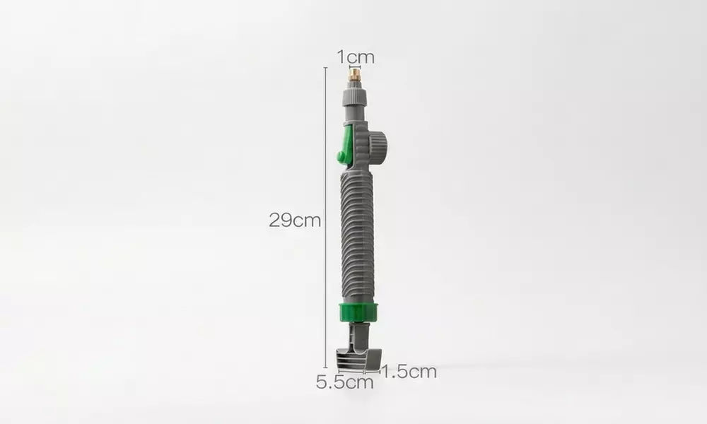 Portable Bottle-Top Garden Sprayer with Adjustable Nozzle