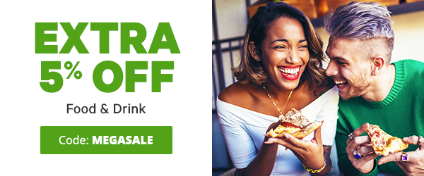 15% off Food and Drinks