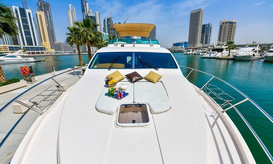 Image 9: Private Yacht Adventures with Skyline/Landmark Views