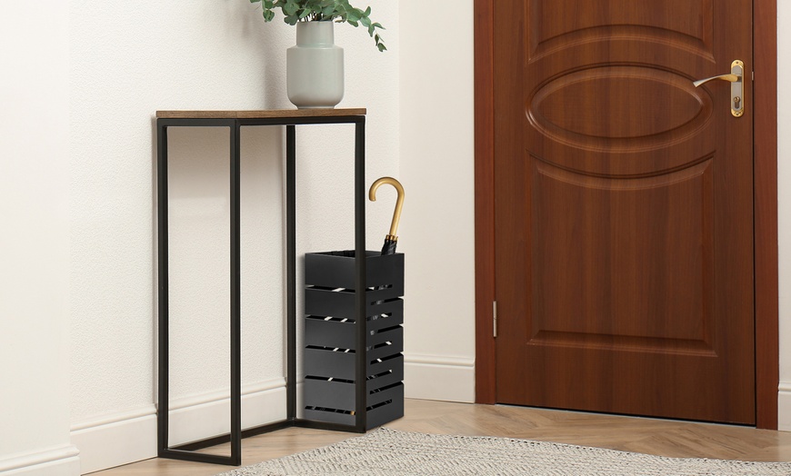 Image 9: Portaombrello in metallo moderno