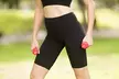 Women's High Waist Shorts Pocket Running Leggings with Side Pocket - Second Medium