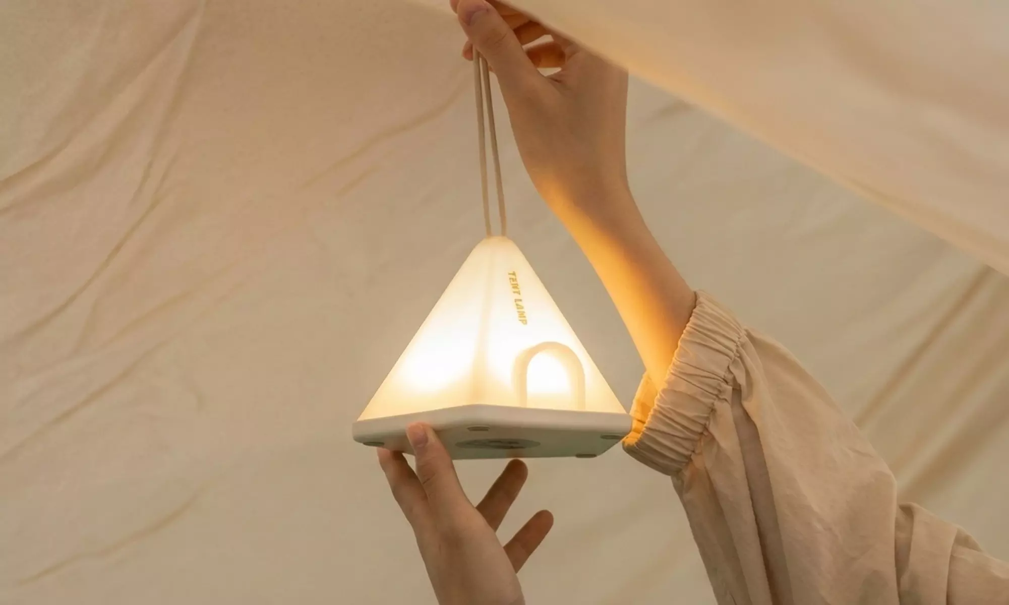 Portable Rechargeable Camping Lantern with 6-Level Dimming