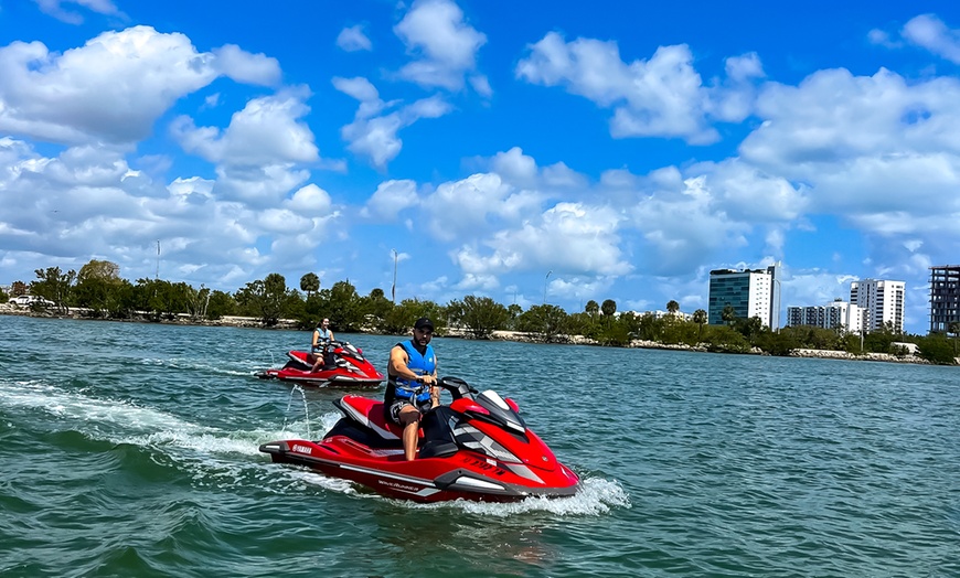 Image 3: 1-Hour Jet Ski Rental for One or Two Riders – Thrilling Water Fun