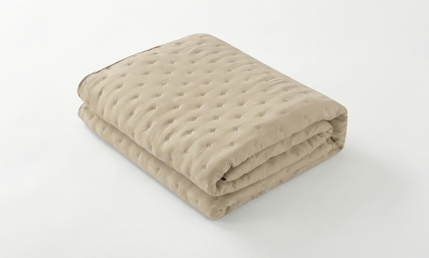 Image 10: Couvre-lit matelassé Soft double