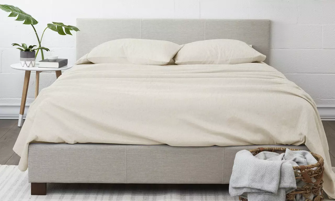 Home Collection Premium 4 Piece Ultra Soft Flannel Bed Sheet Set