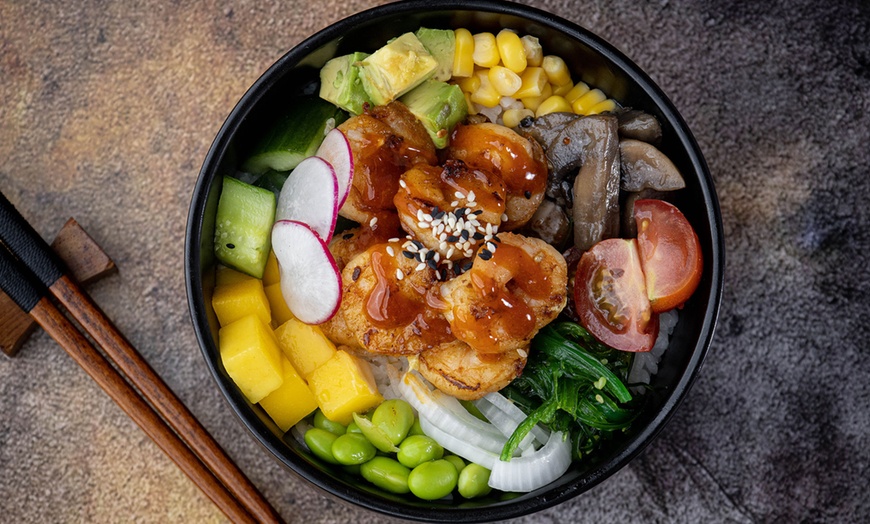 Image 11: Feast on a Choice of Poke Bowl 24Oz + Classic Ice Tea for 1, 2 or 4