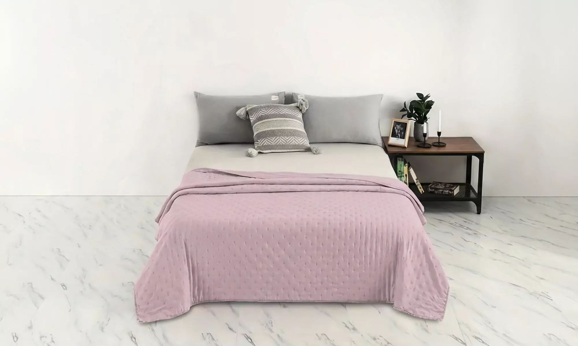 Gesteppte Tagesdecke für Doppelbett