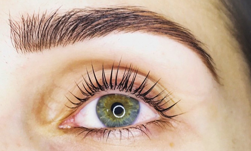 Image 2: Lavish Lashes, Brow, Or Facial with Optional Brazilian Deal