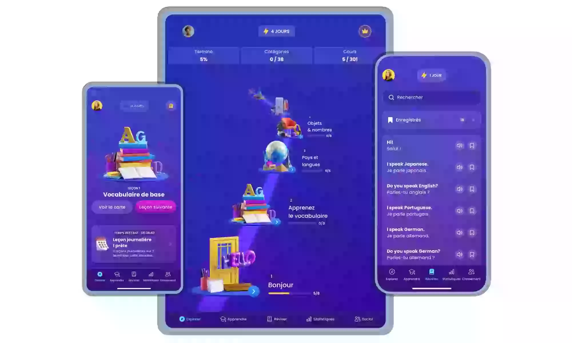 Mondly  by Pearson : accès premium pendant 1 mois, 1 an ou à vie