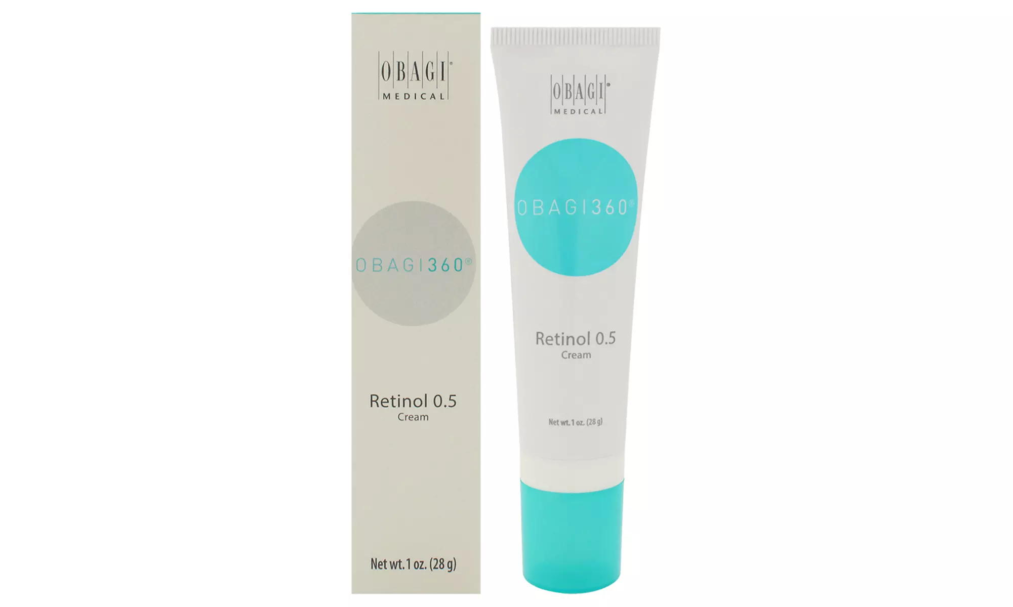 Obagi 360 High-Concentration Retinol Cream 0.5 for Fine Lines & Wrinkles - 1 Oz