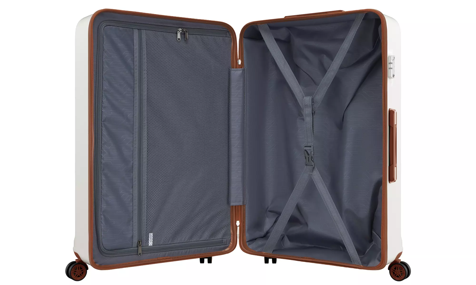 Kono ABS+PC 32 Zoll extra großer Koffer