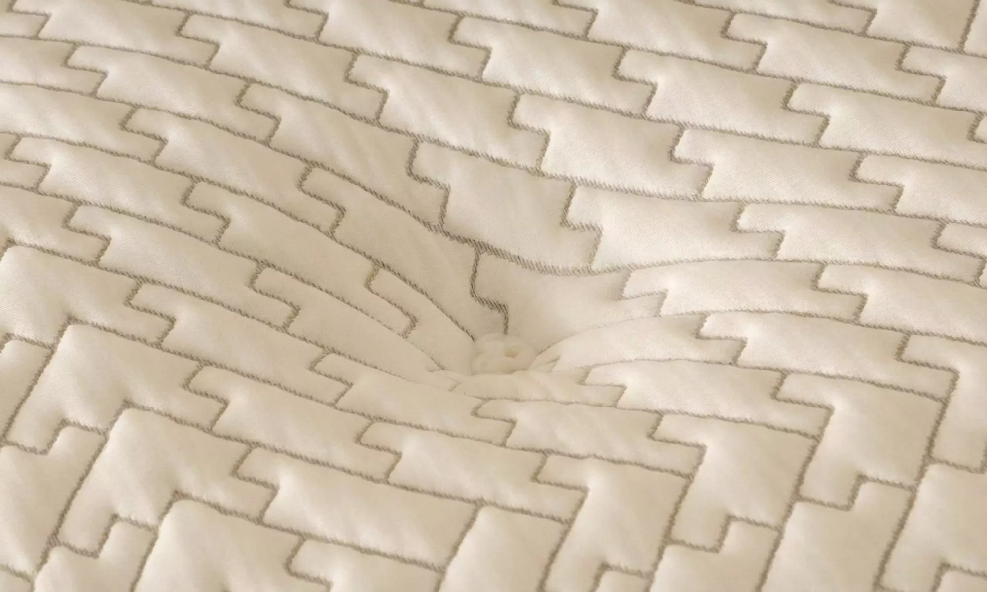 Jigsaw Pocket Sprung Mattress with Wool & Memory Foam - 23cm Deep