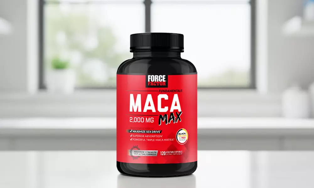 Force Factor Maca Max 2000mg Enhance Sex Drive, Improve Sexual Well Being 120ct - Primary Image