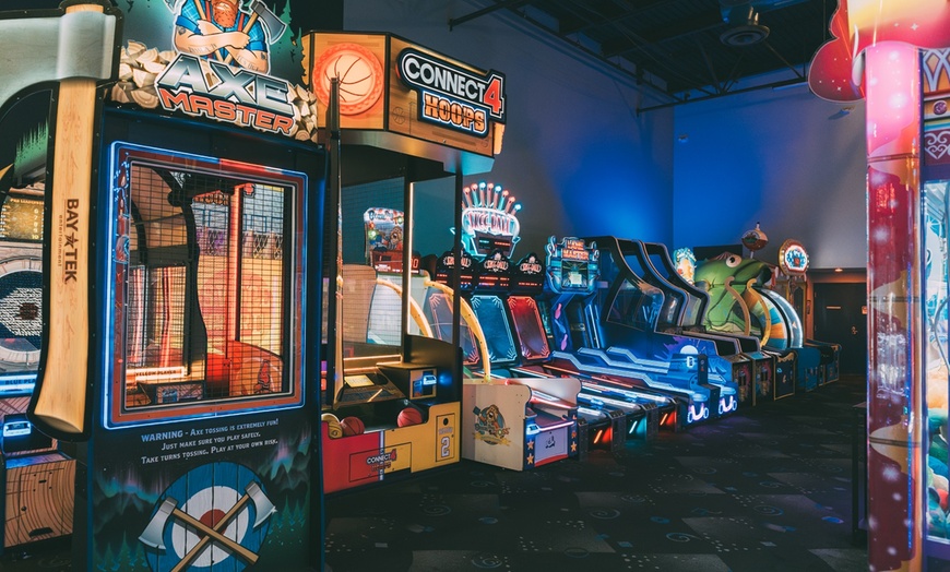Image 5: Unleash the Fun: 50% Off Arcade Game Card at Boomers