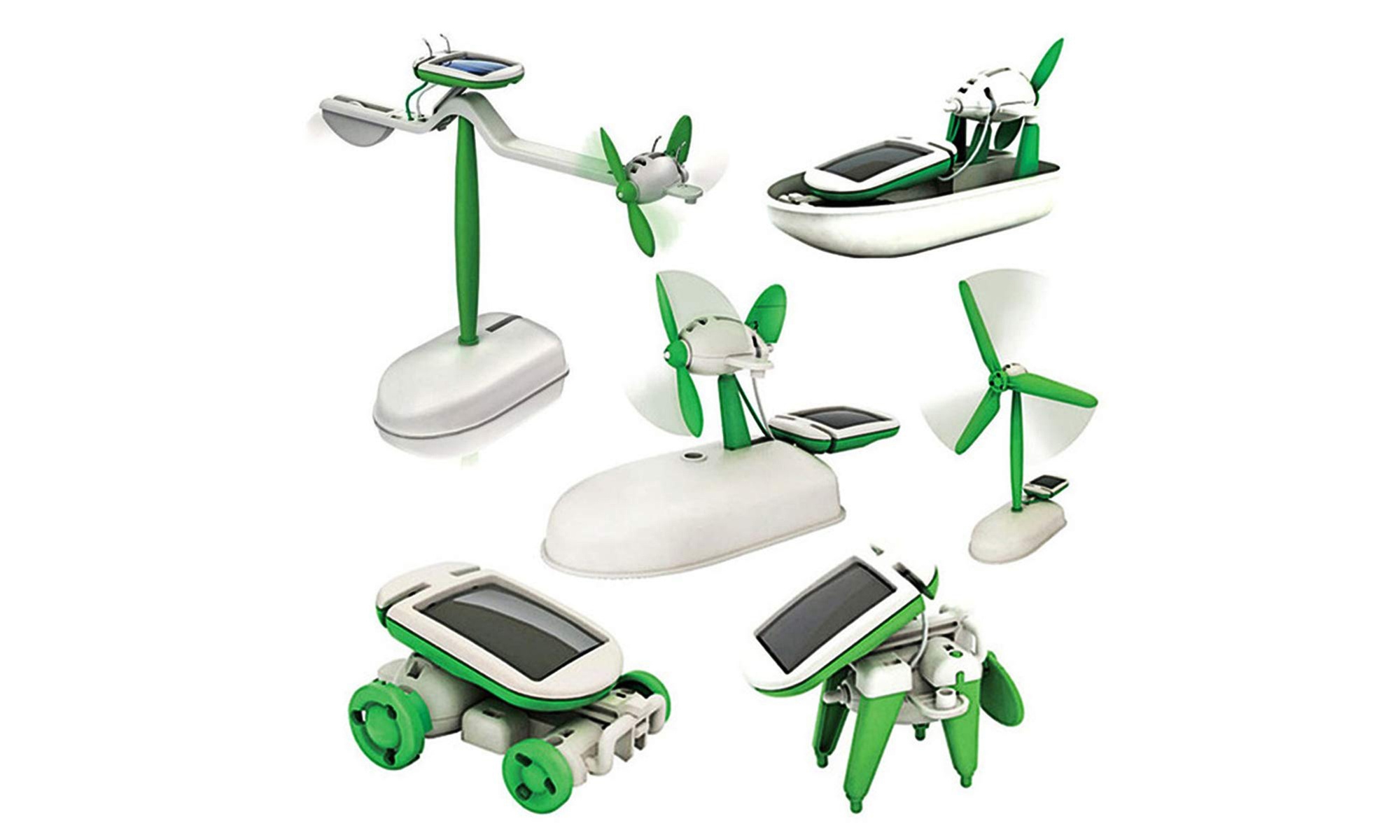 Educational Solar Robot Vehicles DIY 6 in 1