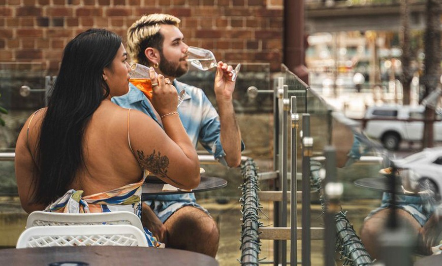 Image 2: Two or Three Pizzas including 1 Bottle of Moore's Creek Wine