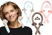 Heatless Curling Rod Headband No Heat Silky Ribbon Rod Roller Curls & Clip - Second Medium