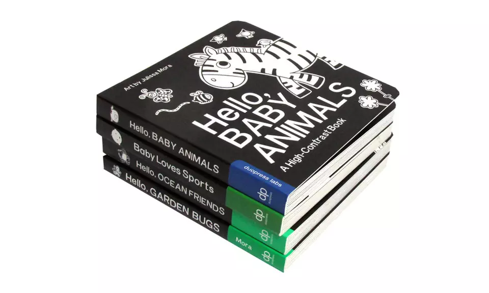 High-Contrast Board Book (4-Pack) - Second Medium