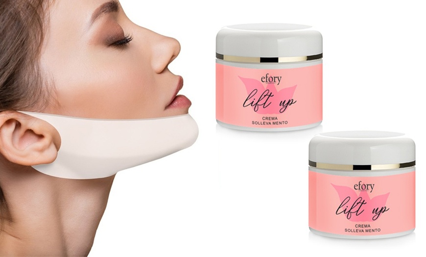 Image 2: 1, 2 ou 3 kits crème et masques double menton Efory Cosmetics