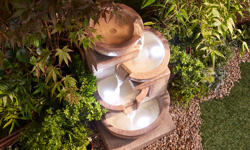 Image 4: Four-Tier Water Feature