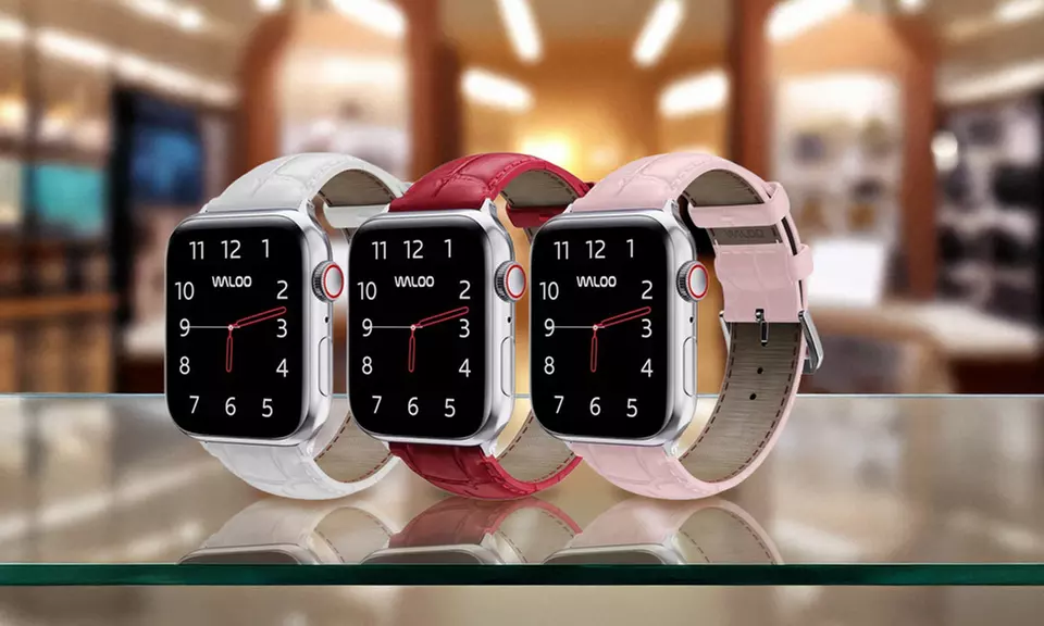 Waloo Crocodile Replacement Band for Apple Watch - All Series
