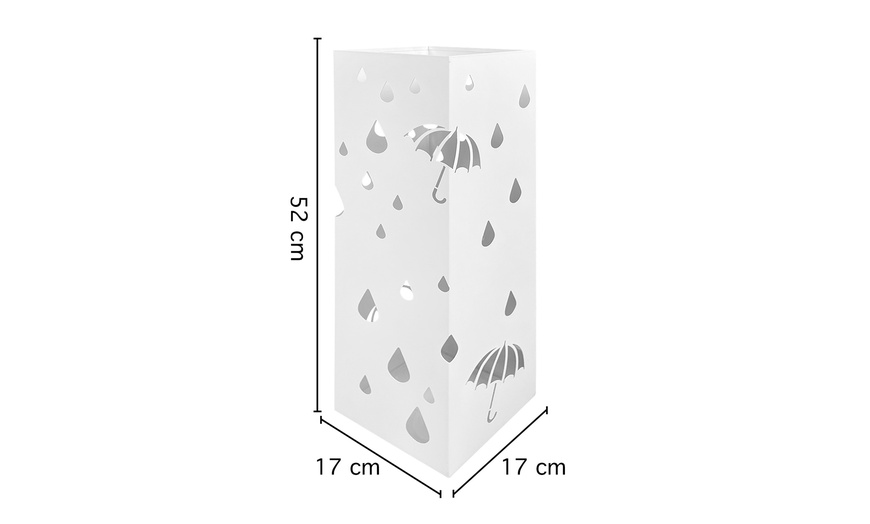 Image 50: Portaombrello in metallo moderno