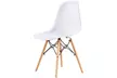 1 achetée = 1 offerte. Chaises "Christie", assise arrondie, souples et confortables, pieds en bois, style scandinave. Sampur - Image 6