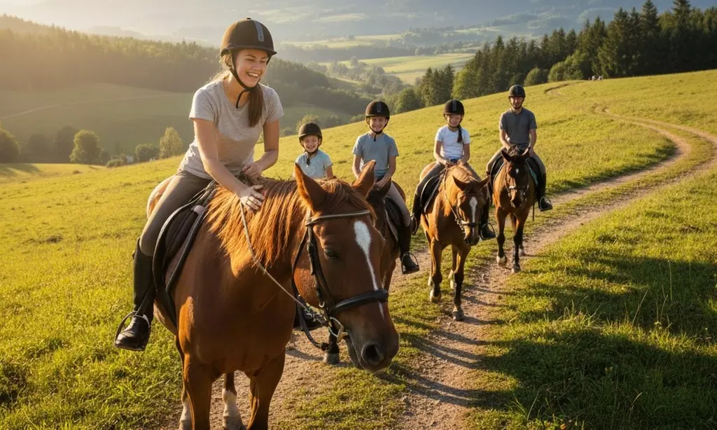 Horse Riding Adventure: 1 or 2-Hour Trekking Lessons for Individuals or Groups – Ideal for All Levels (38% Off) - Primary Image