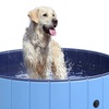 Image 13: PawHut Round Pet Paddling Pool in Various Sizes