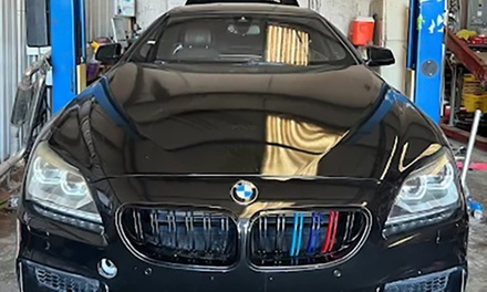 One synthetic blend Oil Change with Filter Replacement - Cedos Automotive Repair