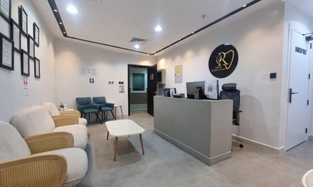 Cleaning and Polishing + Dental Check-Up + X-Ray + Blue Laser Teeth Whitening