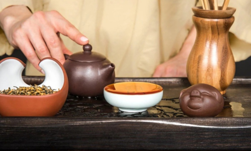 Image 3: One 90-Minute Tea Meditation with Zither or Crystal Bowl for 1 or 2 