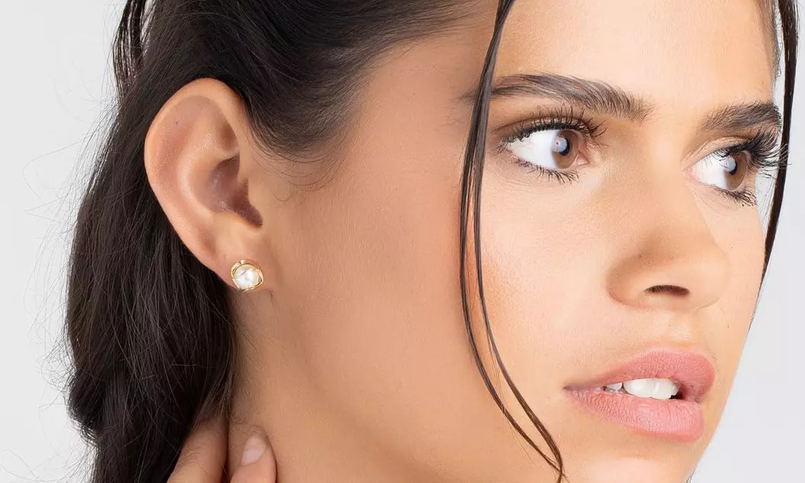 Paire de boucles d'oreilles "Cage"