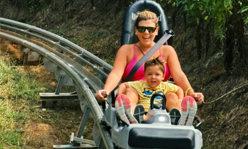 Image 2: Blue Ridge Mountain Coaster Tickets  For Up to 4 People or Rides!