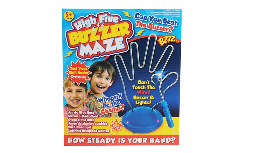 Image 3: High Five Buzzer Maze Game