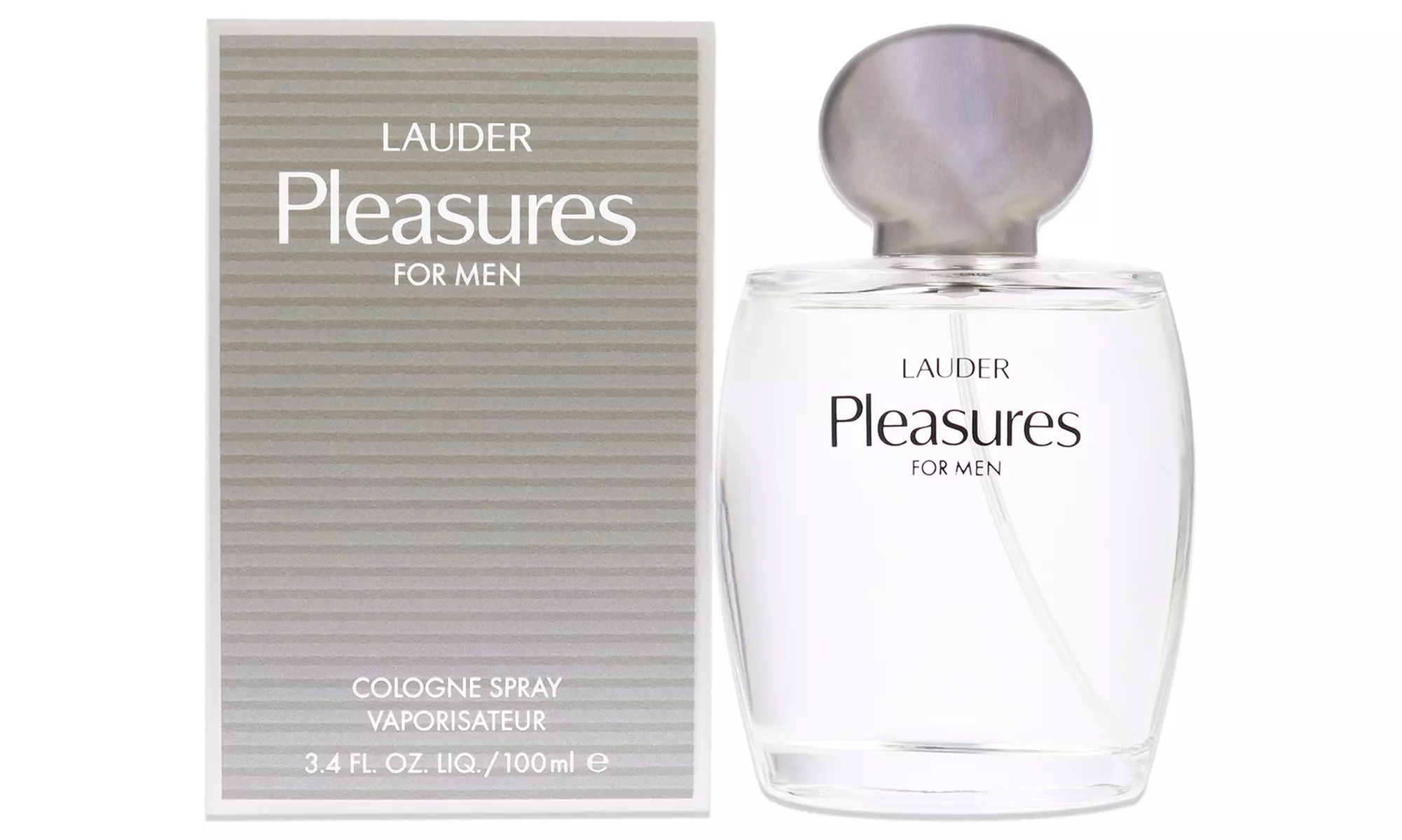 Estee Lauder Pleasures Cologne Spray for Men 3.4 Fl. Oz. 
