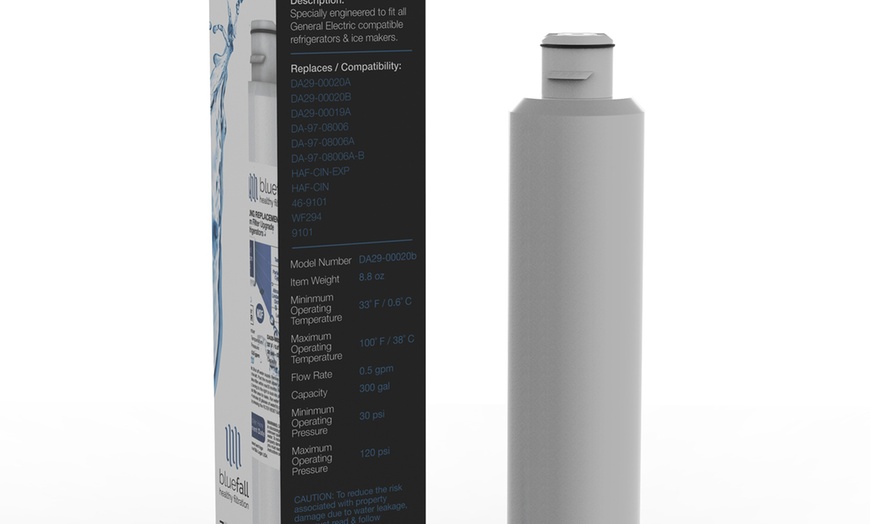 Image 3: 3 Samsung Compatible Da29-00020b Refrigerator Water Filter by Bluefall