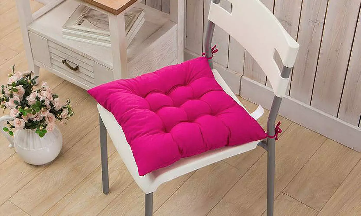N'POLAR Chair Cushions Soft Non-Slip Pads for Indoor & Outdoor Chairs (4-Pack)