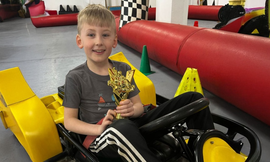 Image 11: High-Speed Fun with 90-Minute Indoor Go-Karting & Gaming for Kids 