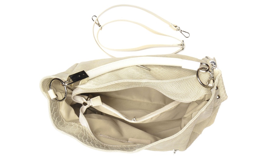 Image 6: Carla Ferreri Italian Leather Bag