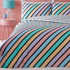 Image 4: Stripe Reversible Duvet Set