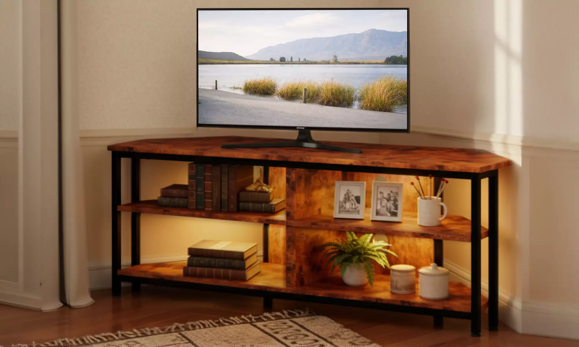 Levede Contemporary Entertainment Units and Media Consoles