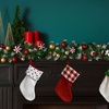 Image 1: Artificial Green Christmas Garland; Berry or Candy Styles