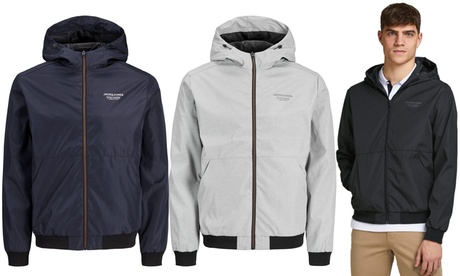 Giacca con cappuccio Jack & Jones da uomo, disponibile in 4 taglie e 2 colori