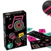 Image 3: Microphone Karaoke Party Board Game Card Set