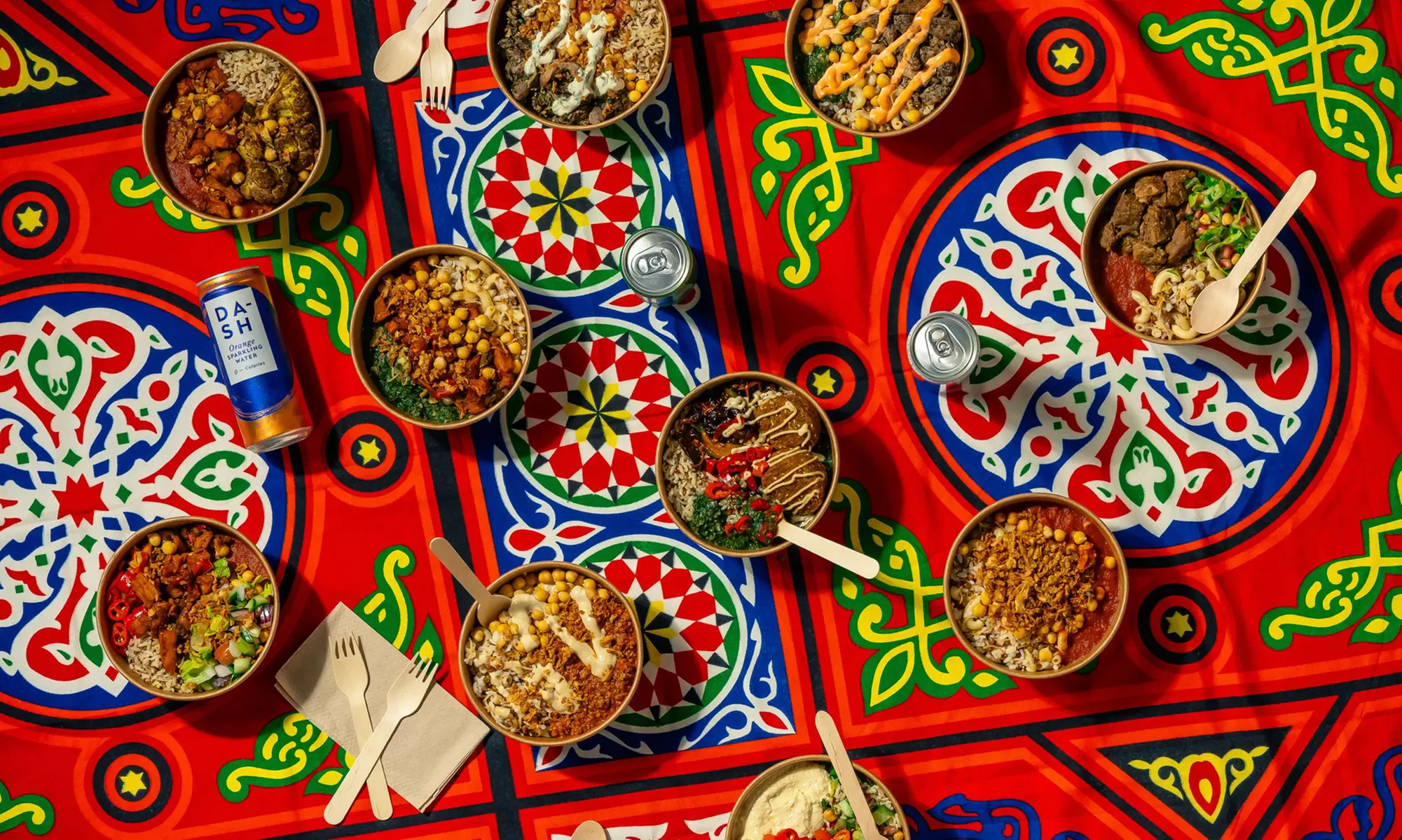 Get Classic Beef, Chicken Shawarma or Plant Power Koshari for Up to 4