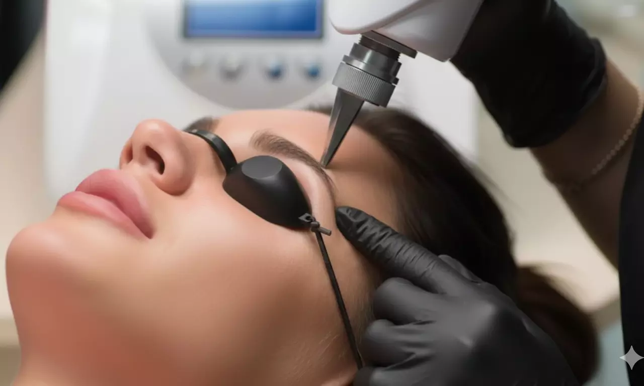 1 o 2 sesiones de eliminación de microblading en cola de la ceja o en cejas completas, ahorra hasta un 54% - Primary Image