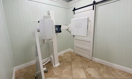 New Patient Consultation, Physical Exam, X-Ray, 1-on-1 Report and One Adjustment - Wild Blue Chiropractic