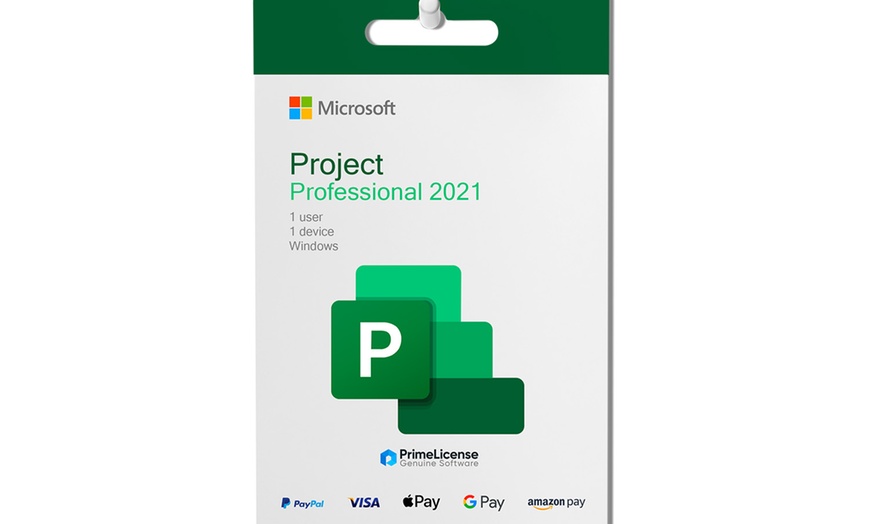Image 2: Microsoft Visio & Project Pro 2024/2021 Lifetime Licenses Bundle
